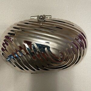 La Regale Silver Mini Bag